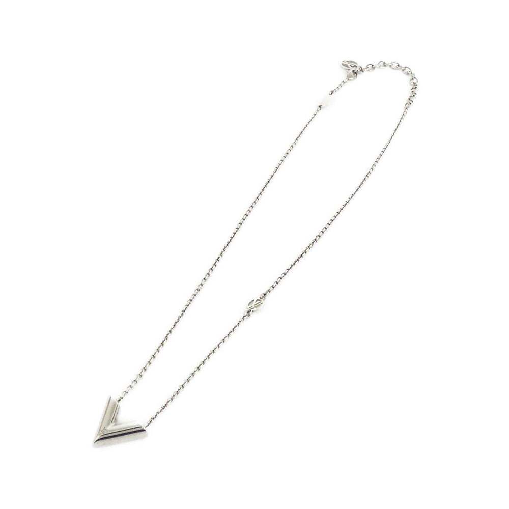 LOUIS VUITTON Silver Necklace - Picture 2 of 8